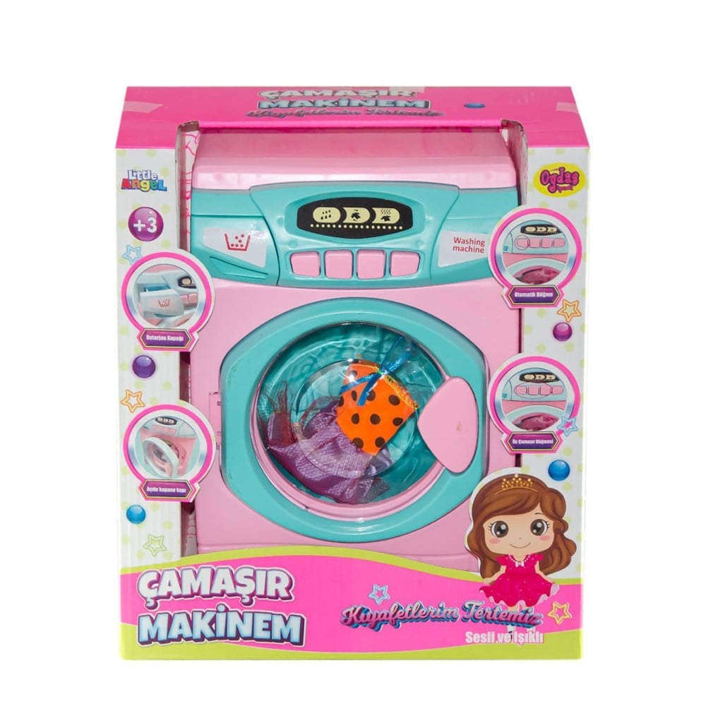 Sesli ve Işıklı Çamaşır Makinesi