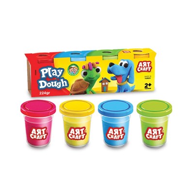 Art Craft 4lü Oyun Hamuru 224 gr / 2 yaş