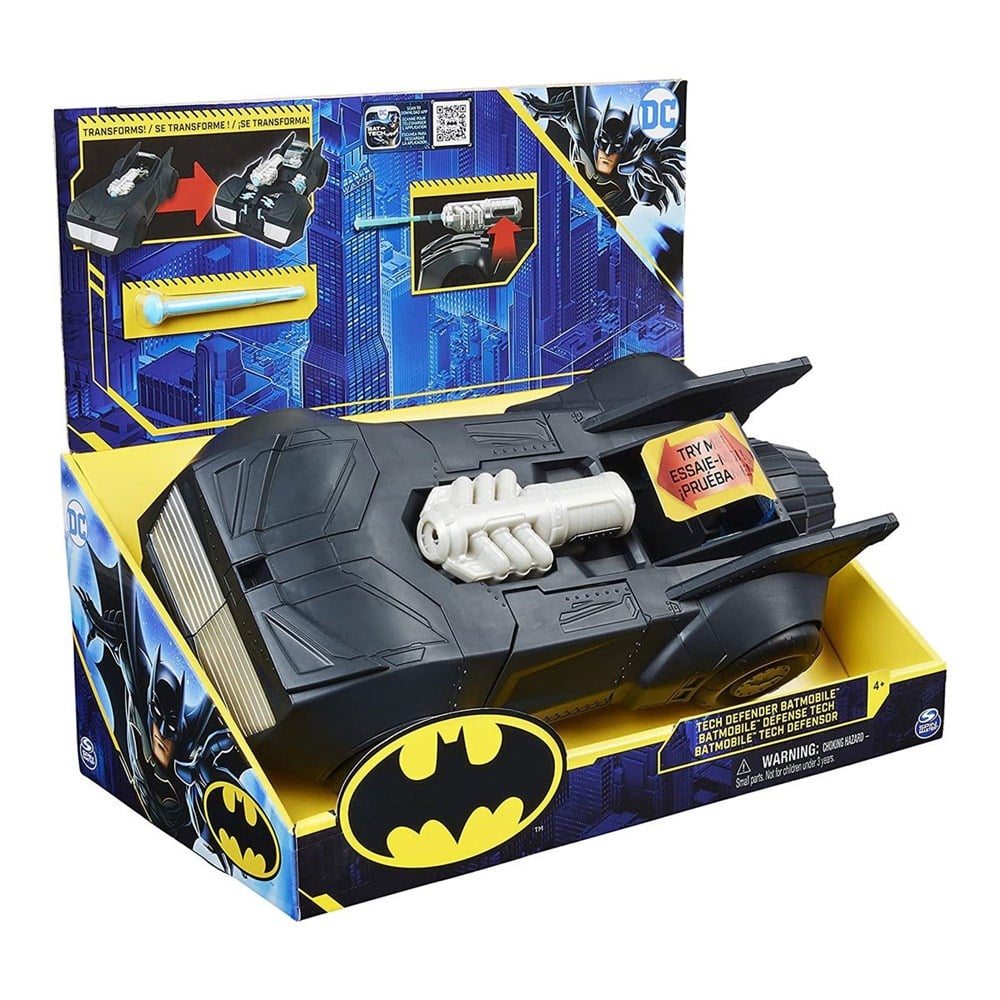 DC Comics Tech Defender Batmobil -Spinmaster