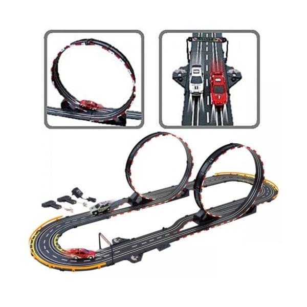 066511 Parallel Looping Elektrikli Yarış Pisti