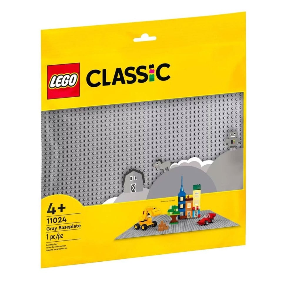Lego Classic Gri Taban 1 parça +4 yaş