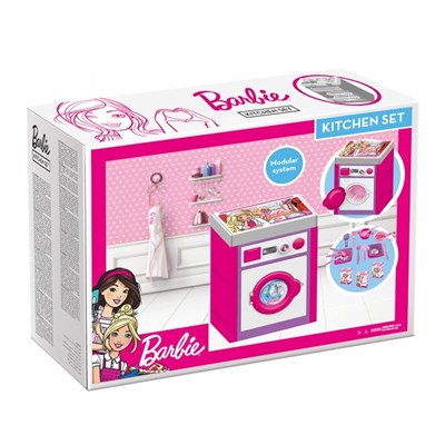 Dolu Barbie Çamaşır Makinesi