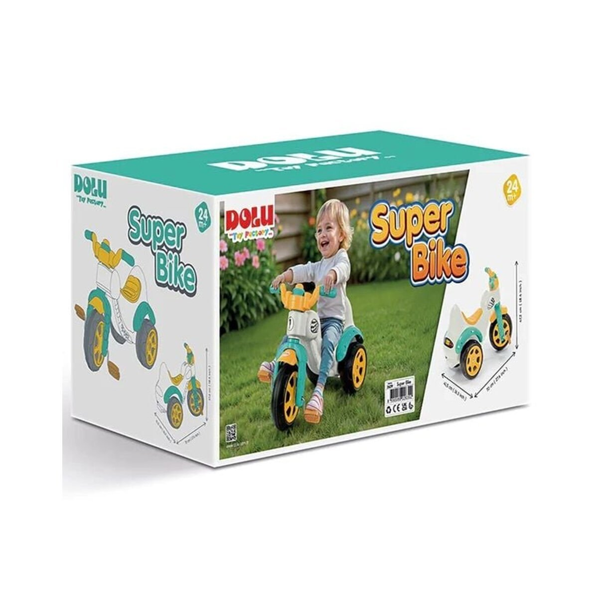 2648 OYUNCAK SÜPER BİSİKLET PVC TORBADA