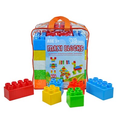48 Parça Maxi Bloklar / 1 yaş