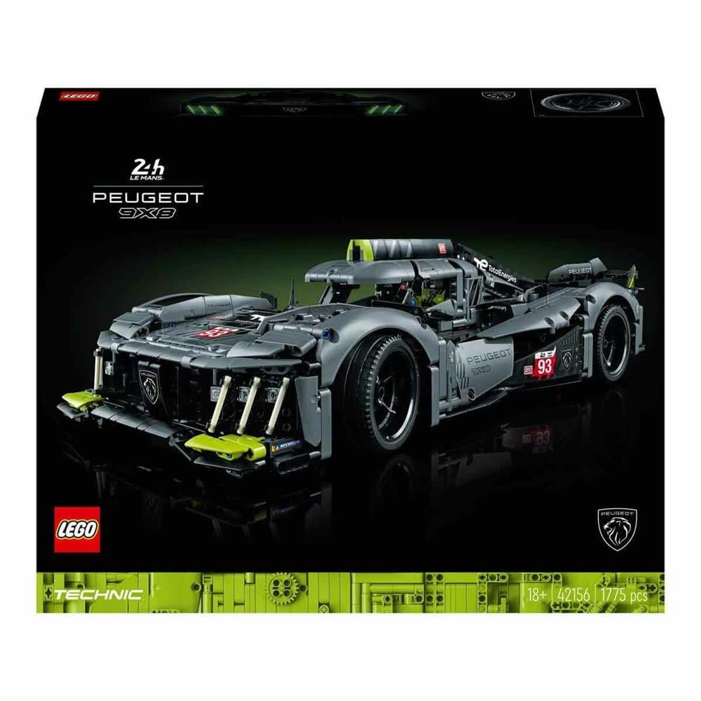42156 LEGO® Technic PEUGEOT 9X8 24H Le Mans 1775 parça +18 yaş
