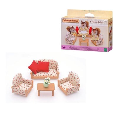 Sylvanian Families, 3 Parça Koltuk Seti , 3 yaş, figürler ayrı satılır.