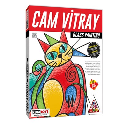 KumToys Cam Vitray - Glass Painting / 6 yaş