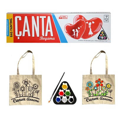 KumToys Çanta Boyama - Bag Painting / 3 yaş