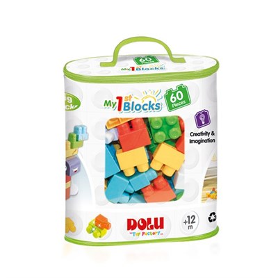 Büyük Blok Seti 60 Parça-Dolu Oyuncak