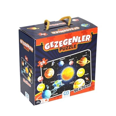 CA Games, Gezegenler / 24 parça Puzzle / 3 yaş