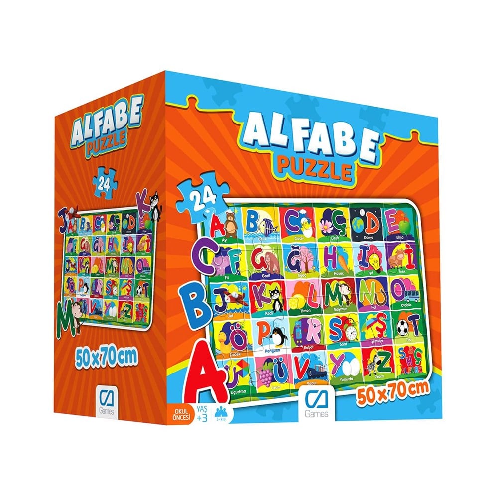 Alfabe Yer Puzzle