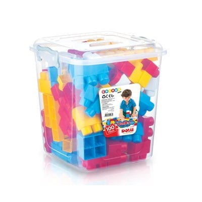 Dolu Sandıkta Mega Blok 100 Parça