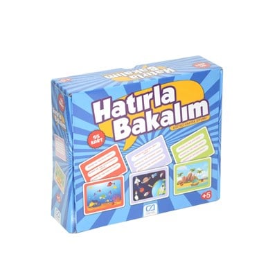 CA Games, Hatırla Bakalım - Eğitici Hafıza Oyunu / 5 yaş