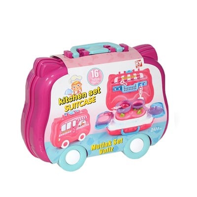 BY Toys, 16 parça Mutfak Set Valizim / 24 ay