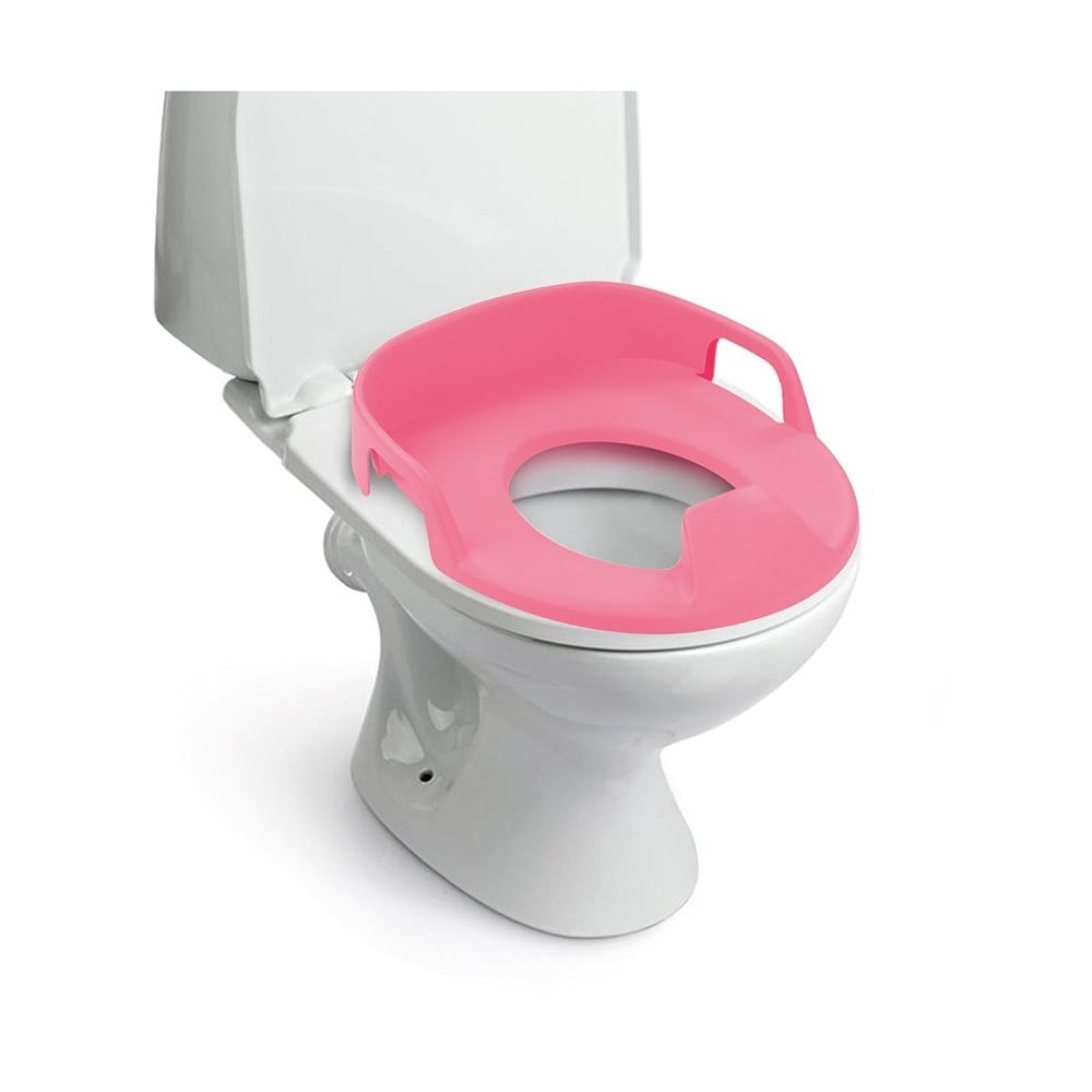 Dolu Lazımlık Adaptor Basamak 3IN1 -Pembe
