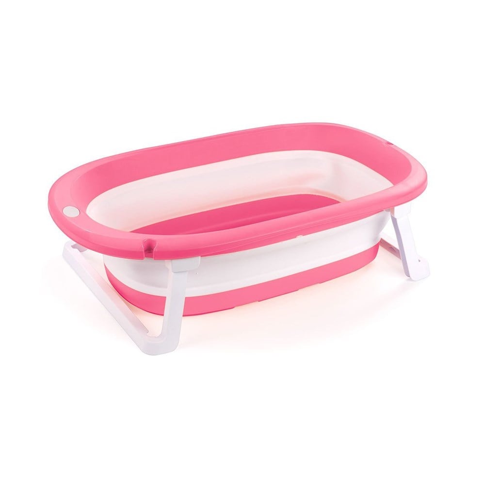 Dolu Küçük Katlanabilir Küvet -Pembe