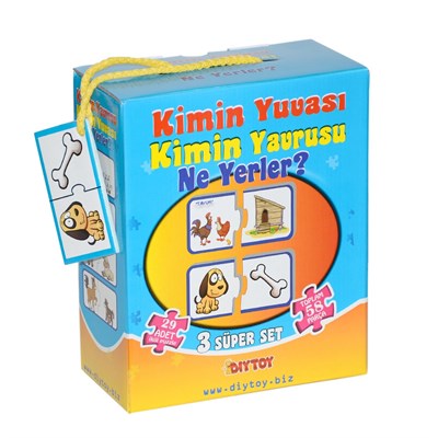 DıyToy 2 Lİ KİMİN YUVASI KUTULU