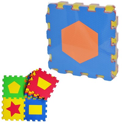 ECO EVA 33X33 Geomerik Şekilli Oyun Halısı 7mm