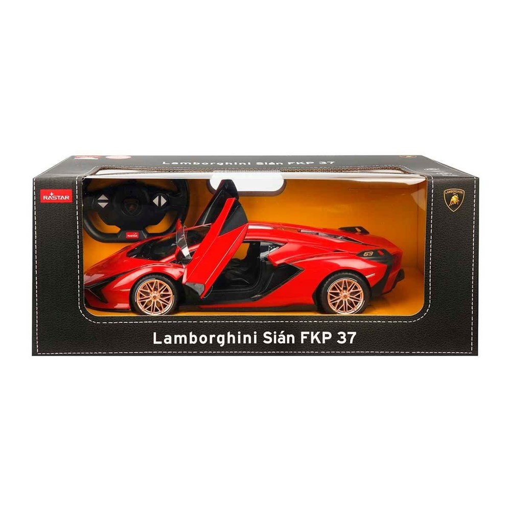 Lamborghini Sian FKP 37 Işıklı Uzaktan Kumandalı Araba 36 cm 1:14