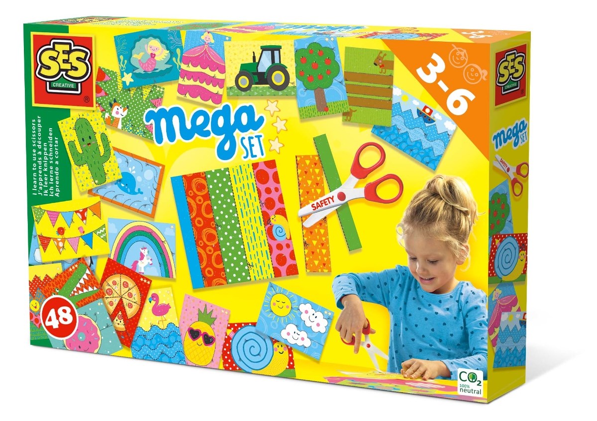 Makas Kullanmayı Öğreniyorun - Mega Set