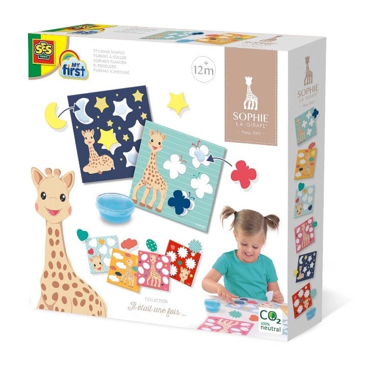 Sophie la girafe - Şekilleri Yapıştırma