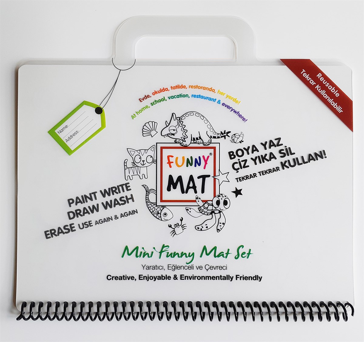 Akademi Çocuk-Funny Mat - MİNİ SET ( Travel set)