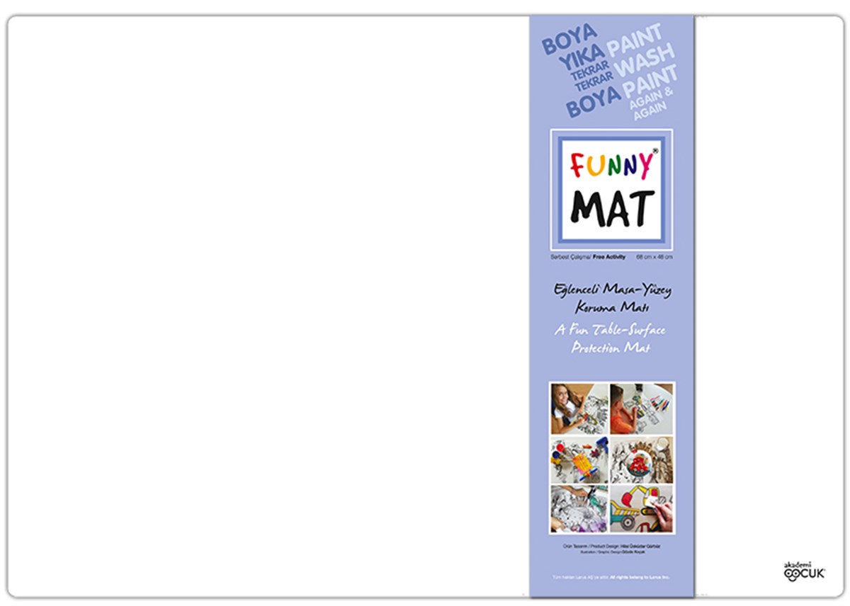 Akademi Çocuk-Funny Mat - Serbest Çalışma