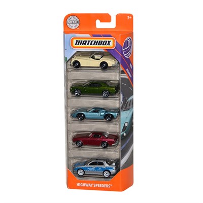 Matchbox™ 5li Araba Seti / Asorti Seçilemez.