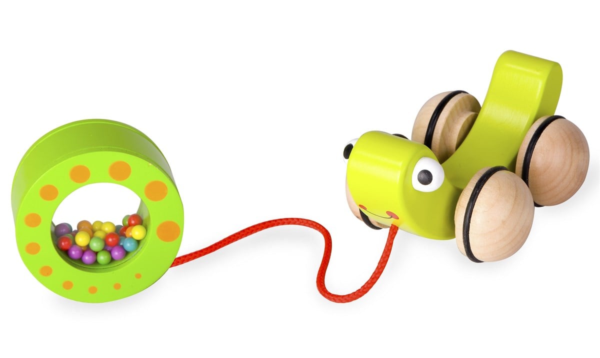 Classic World Ahşap Çek Çek Snail