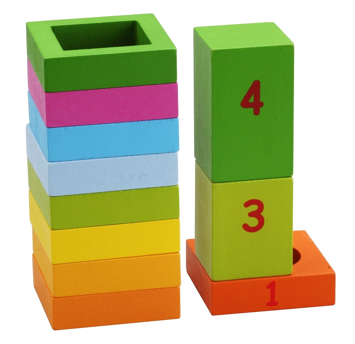 Classic World Ahşap Geometrik ve Matematik Zeka Oyunu