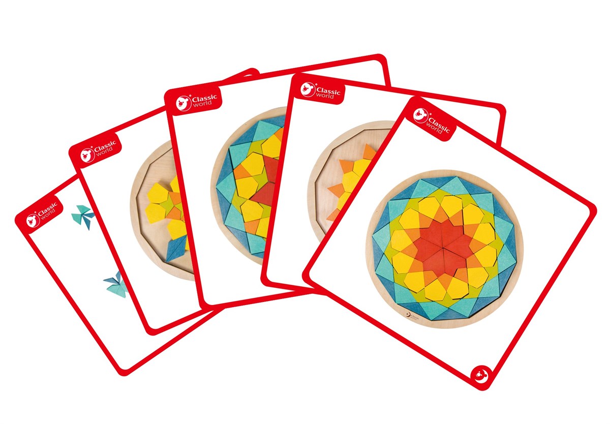 Classic World Ahşap Mandala Bulmaca