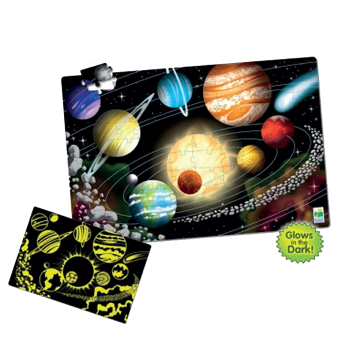 Fosforlu Yer Puzzle 100 Parça - Galaksi
