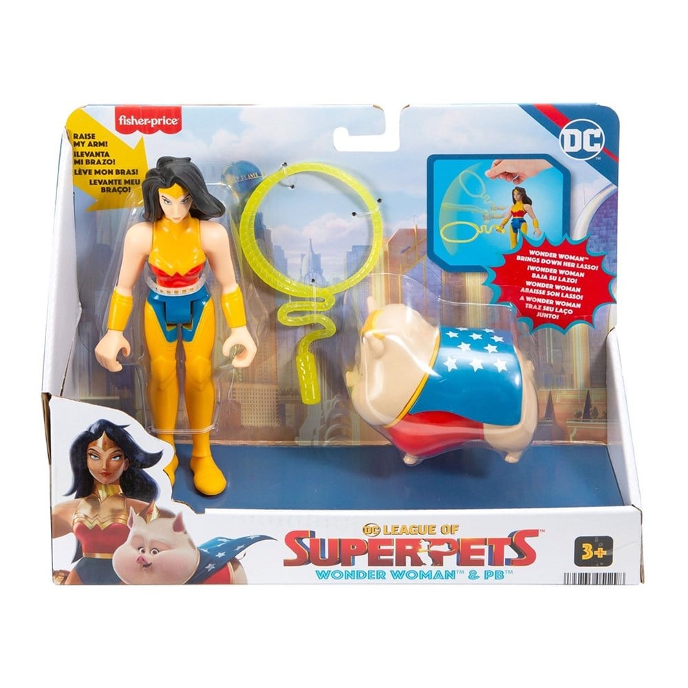 Imaginext DC League of Super Pets -  Kahramanlar ve Hayvanlar