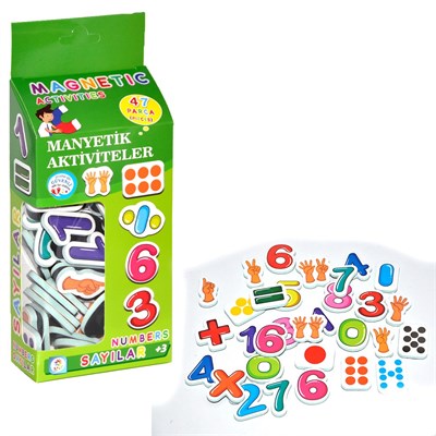 Laço, Manyetik Aktiviteler - Sayılar / 3 yaş