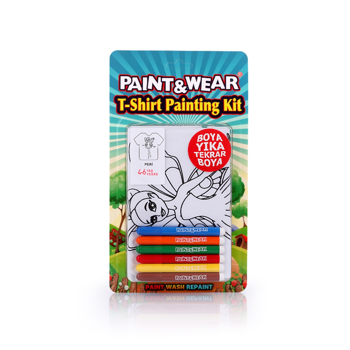 Paint&Wear Peri Boyama T-Shirt 9-11 yaş