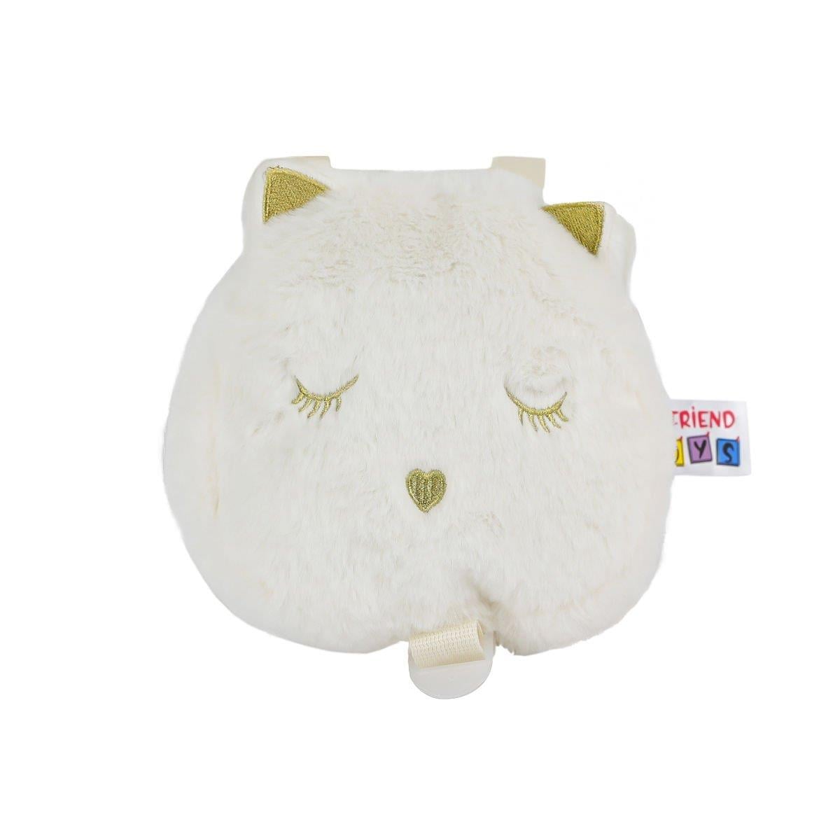 2062 Ekru Kedi Çanta -My Friend Toys