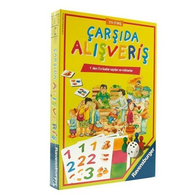 245444 Ravensburger, Çarşıda Alışveriş / +3 yaş