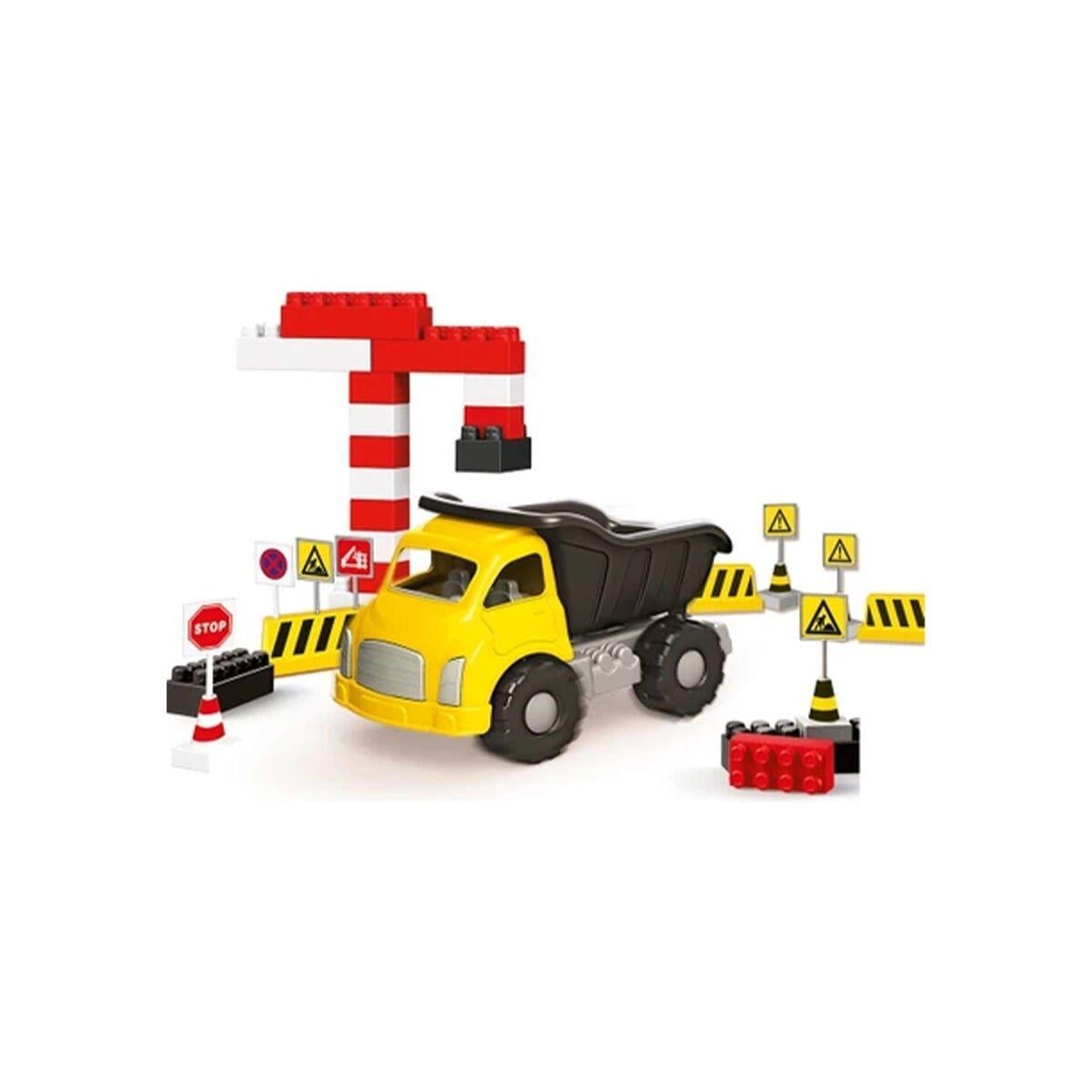 5219 OYUNCAK JUMBO KAMYON VE BLOKLAR 40 PARÇA