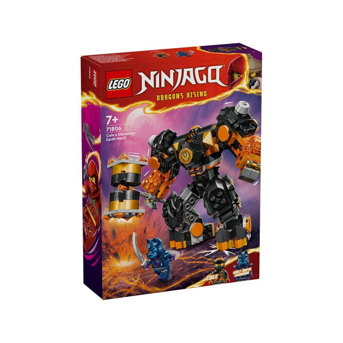 LEGO® NINJAGO® Cole'un Toprak Elementi Robotu 235 parça +7