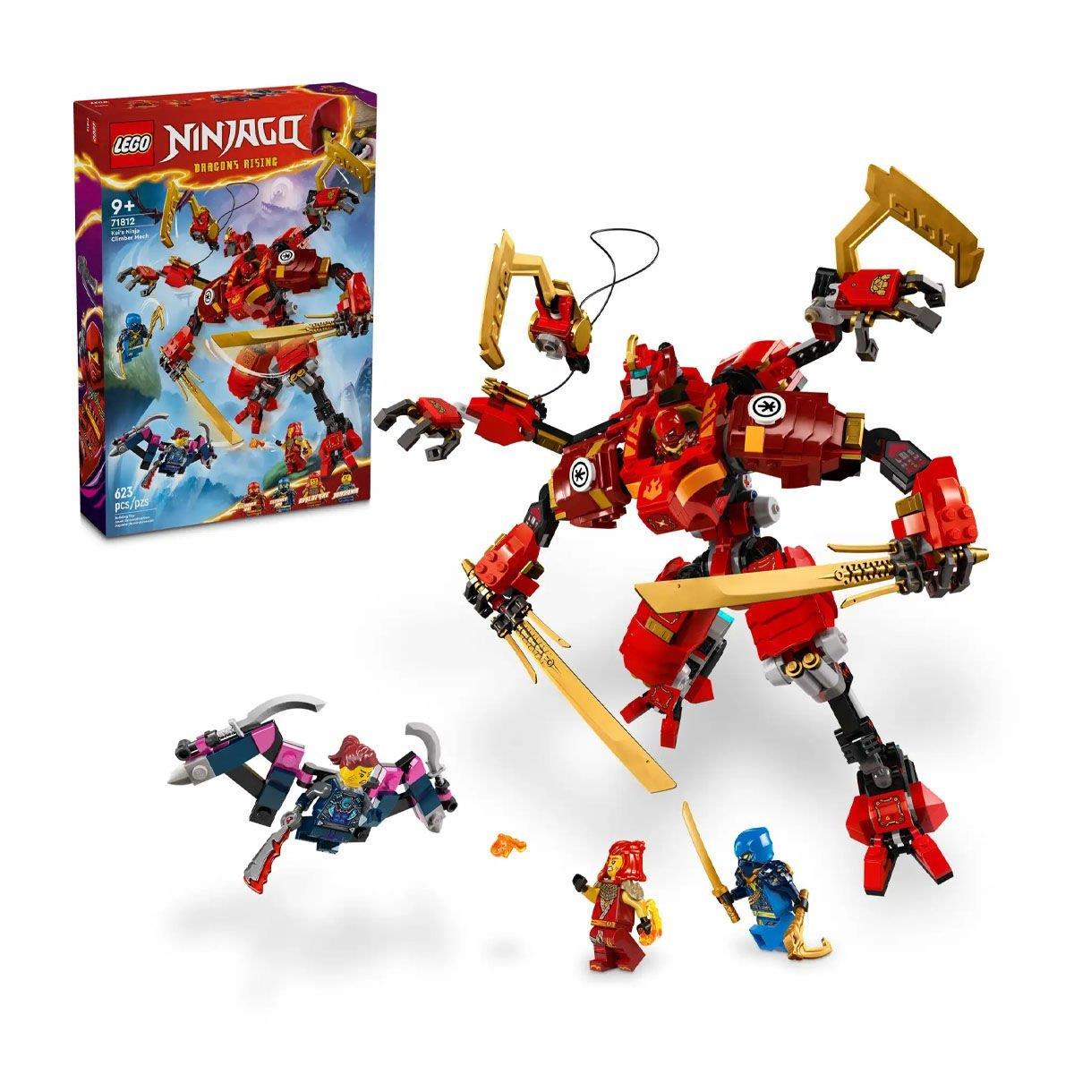 Lego Ninjago Kai'nin Ninja Tırmanma Robotu 623 parça +9