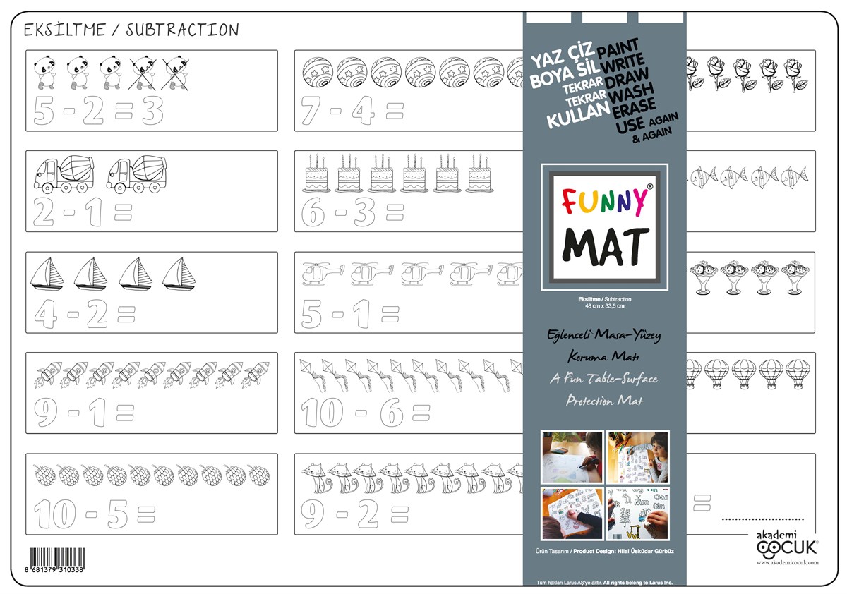Akademi Çocuk-Funny Mat - Eksiltme