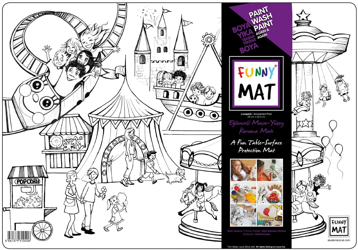 Akademi Çocuk-Funny Mat- Lunapark  -Yeni