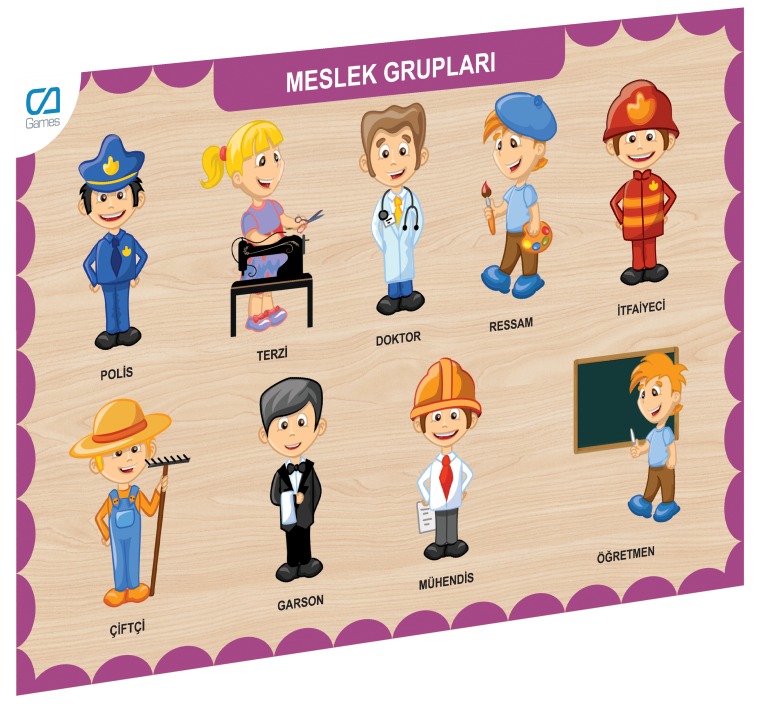 CAAHS-3203 CA GAMES AHŞAP MESLEK GRUPLARI BUL-TAK