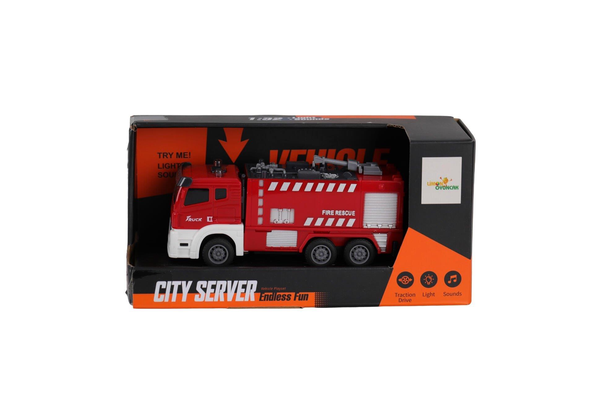 D-002 PİLLİ IŞIKLI İTFAİYE ARACI