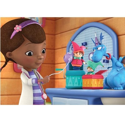 DOC714 KS Doc McStuffins / 100 Parça Puzzle