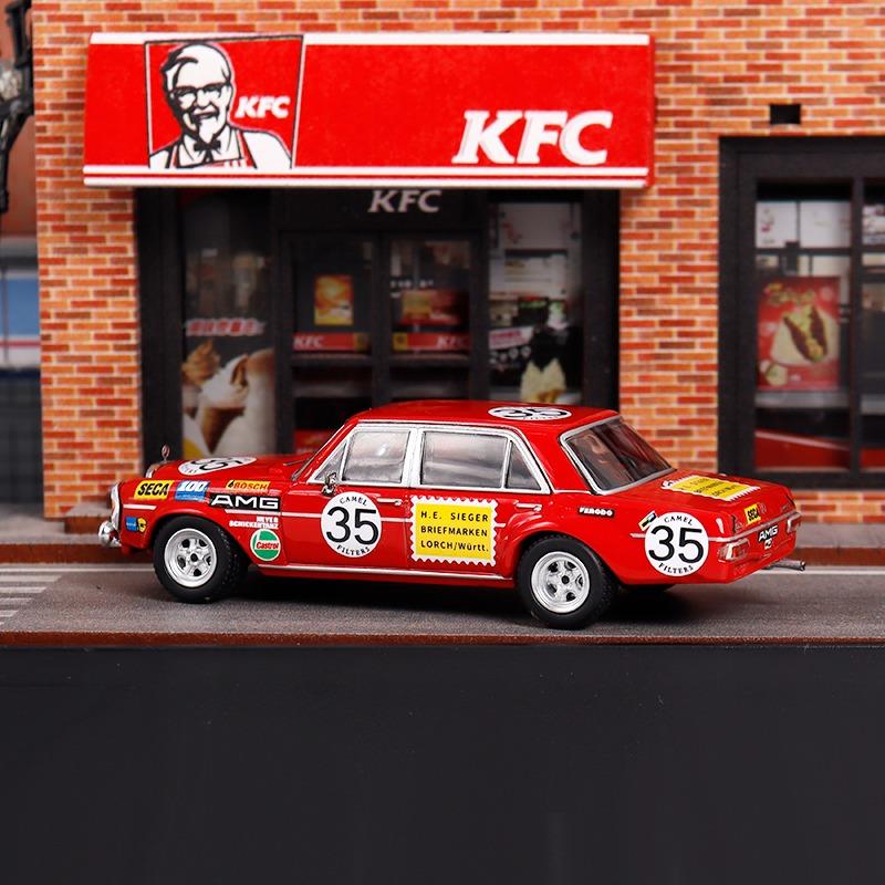 Ghost Player x Space Model 1:64 AMG 300SEL,Kırmızı 