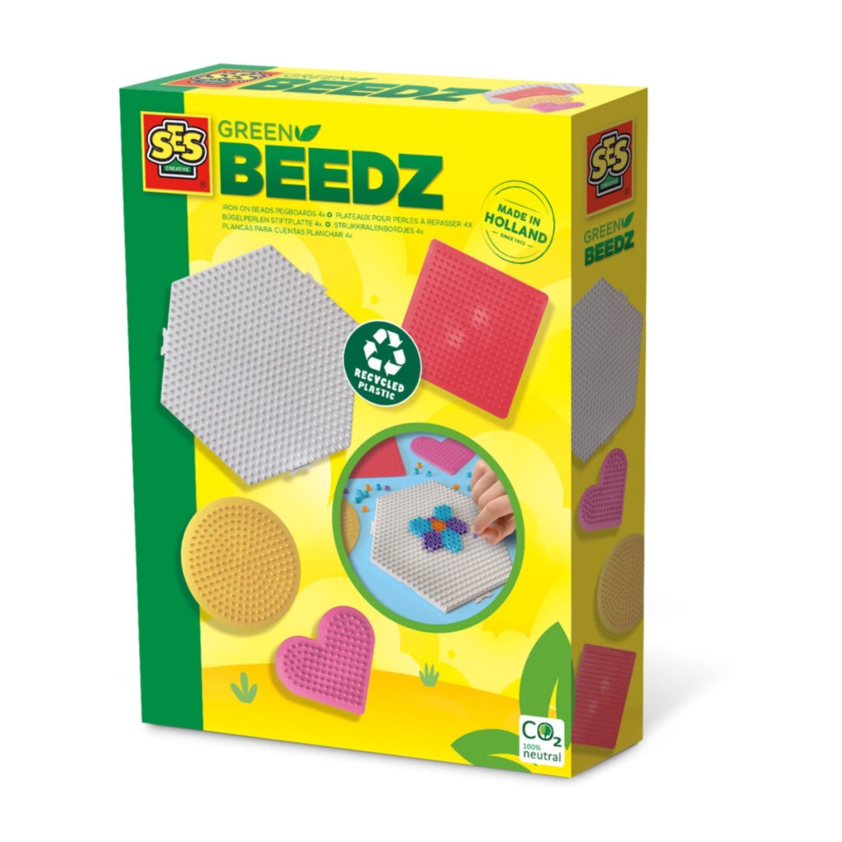 Green Beedz - Eko Ütü Boncuk Panoları - 4 x Pano