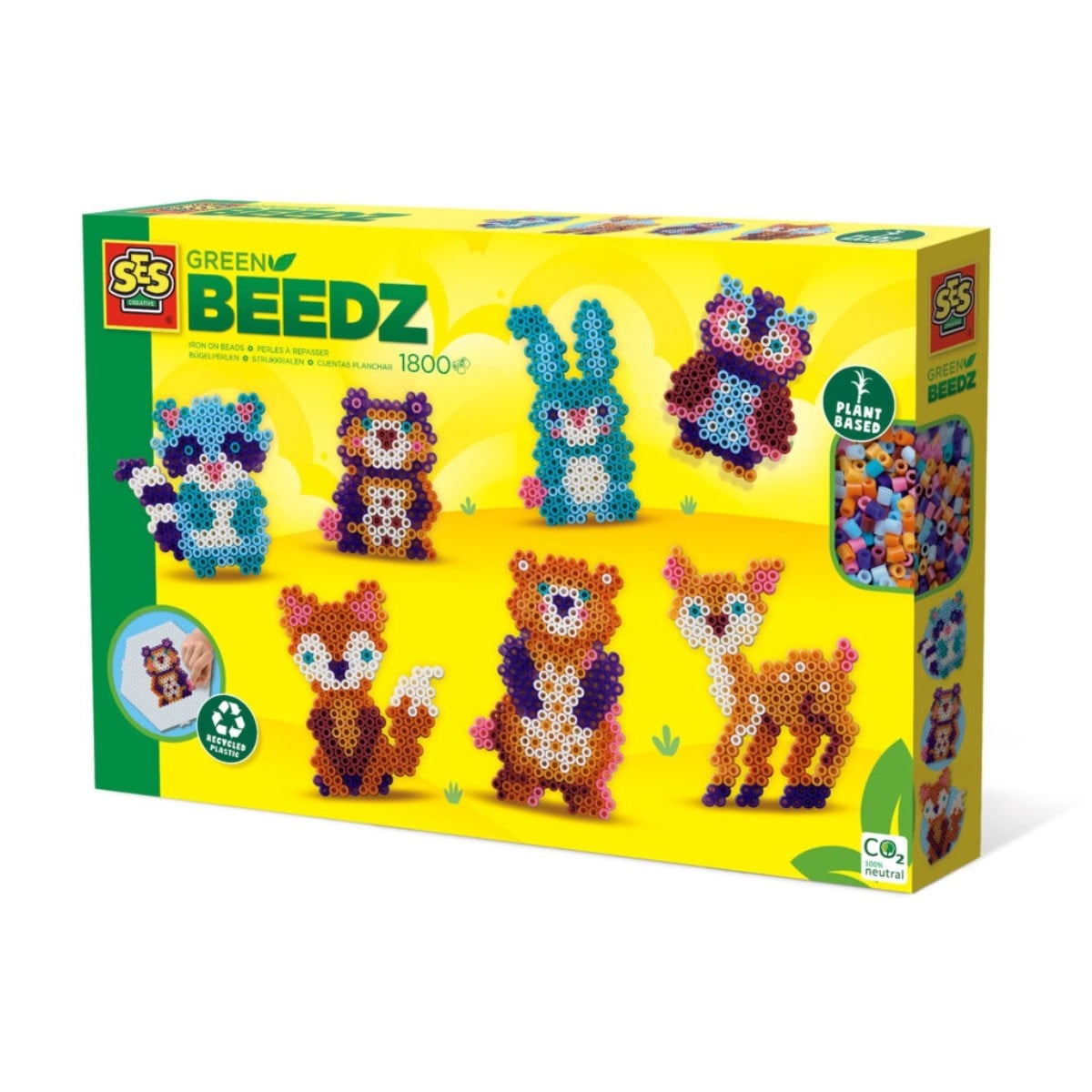 Green Beedz - Eko Ütü Boncukları - Orman Hayvanları