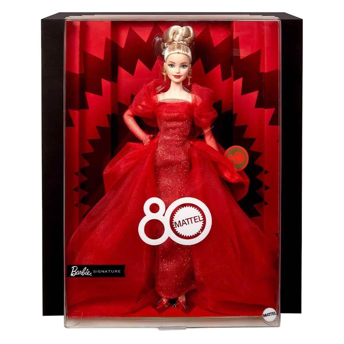 JBJ17 Mattel 80. Yıl Dönümü Koleksiyon Bebek - Sarışın