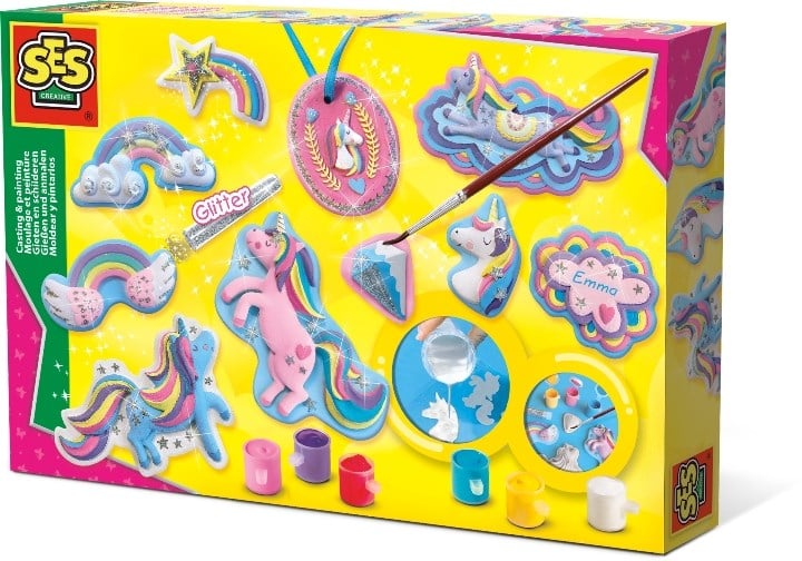 Kalıba Dök ve Boya - Unicorn - Simli
